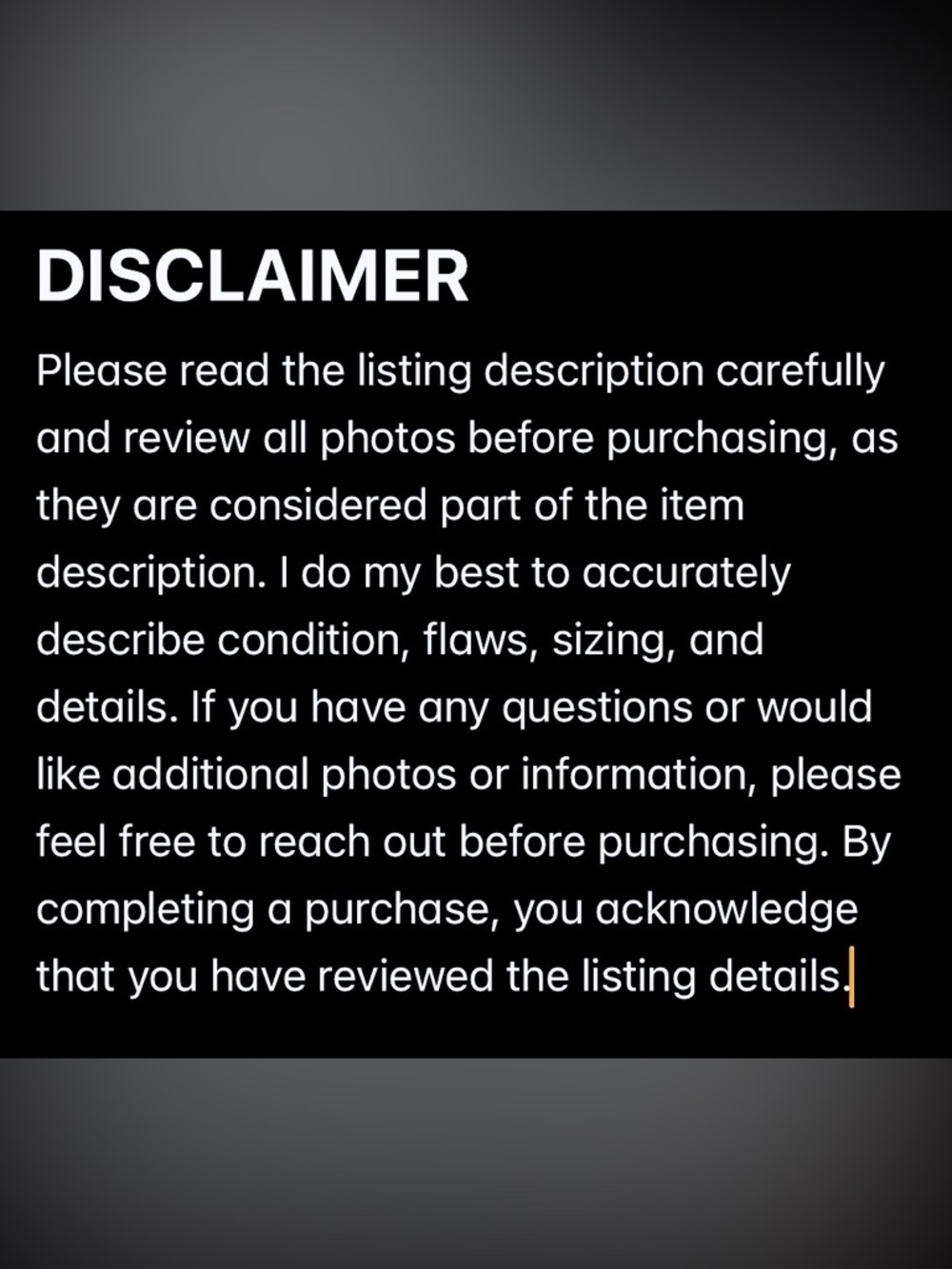 💕Disclaimer💕